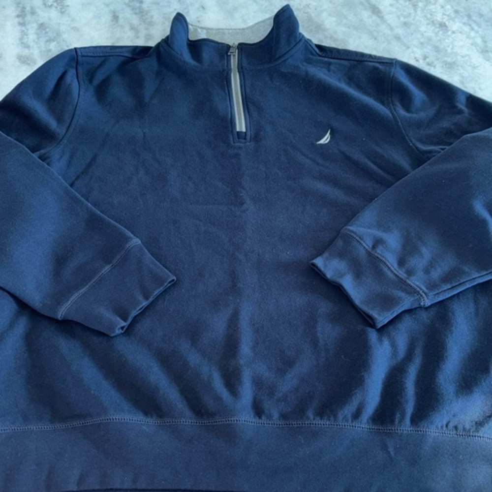 Nautica 1/4 Zip Pullover Sweatshirt